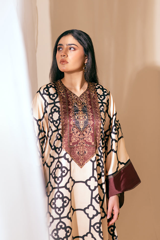 Fozia Khalid | Kaftaan | Ember Essence - Official Fozia Khalid stockist in UK - Sakeena London