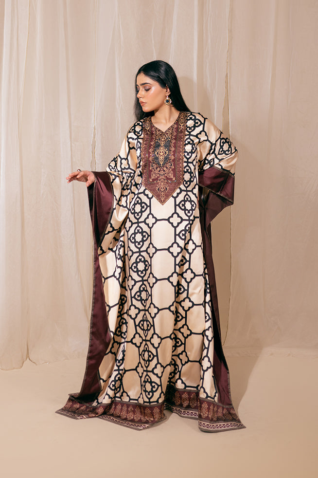 Fozia Khalid | Kaftaan | Ember Essence - Official Fozia Khalid stockist in UK - Sakeena London