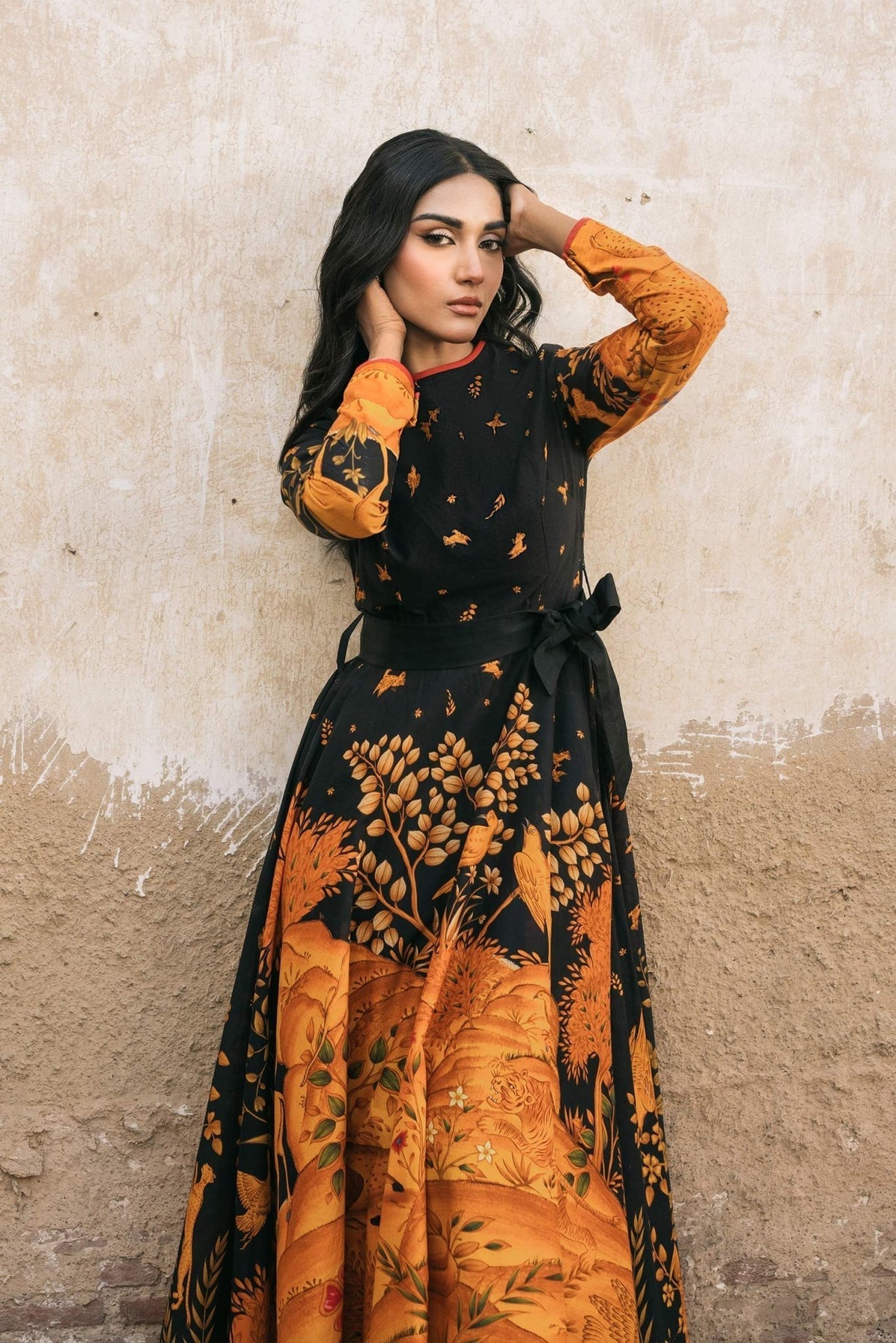 Fahad Hussayn | Lawn Banger | Baburnama - Official Fahad Hussayn stockist in UK - Sakeena London