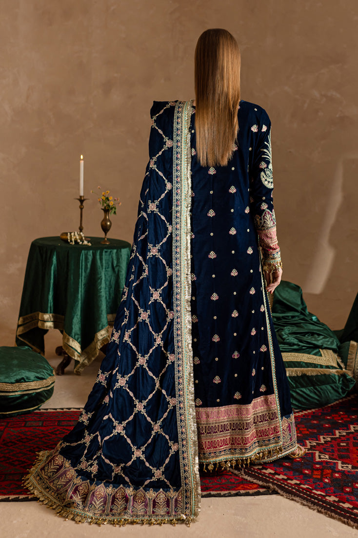 Marjjan | De Rose Velvet | MRV-10 (BLUE) - Official Marjjan stockist in UK - Sakeena London