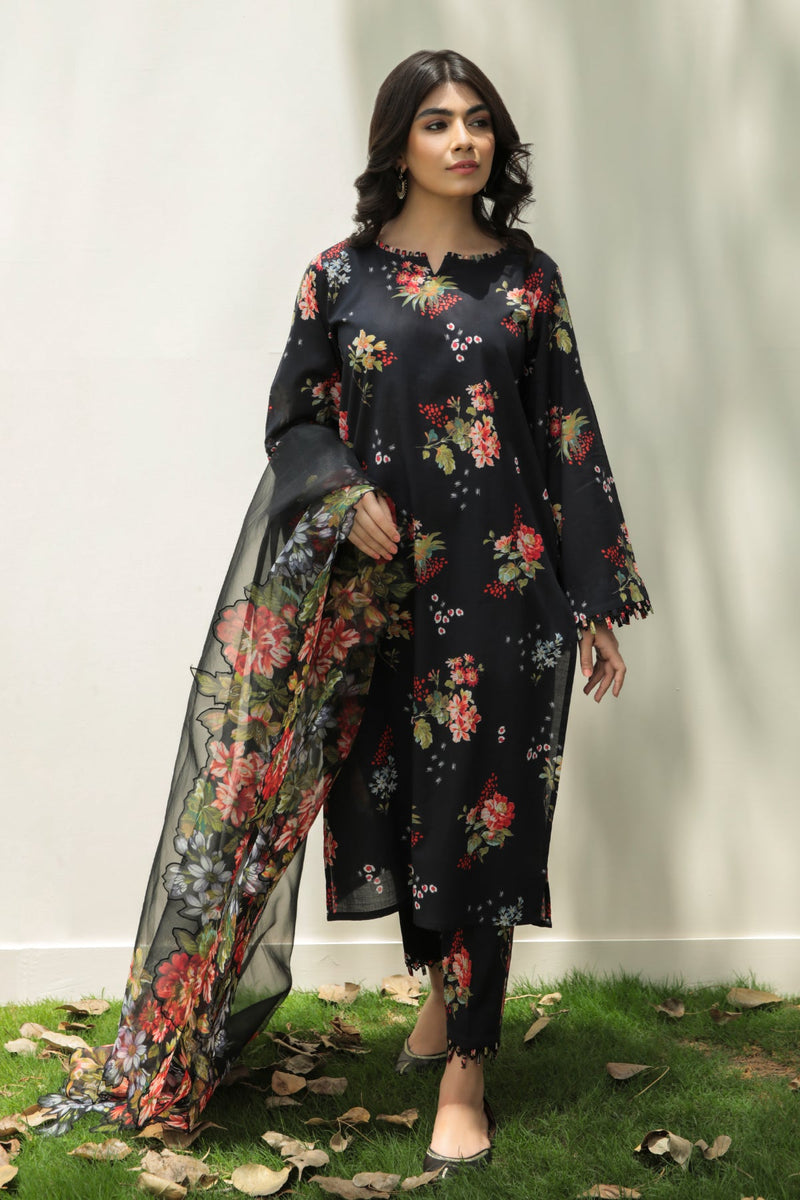 Baroque | Lawn Collection 24 | UF-208 - Official Baroque stockist in UK - Sakeena London