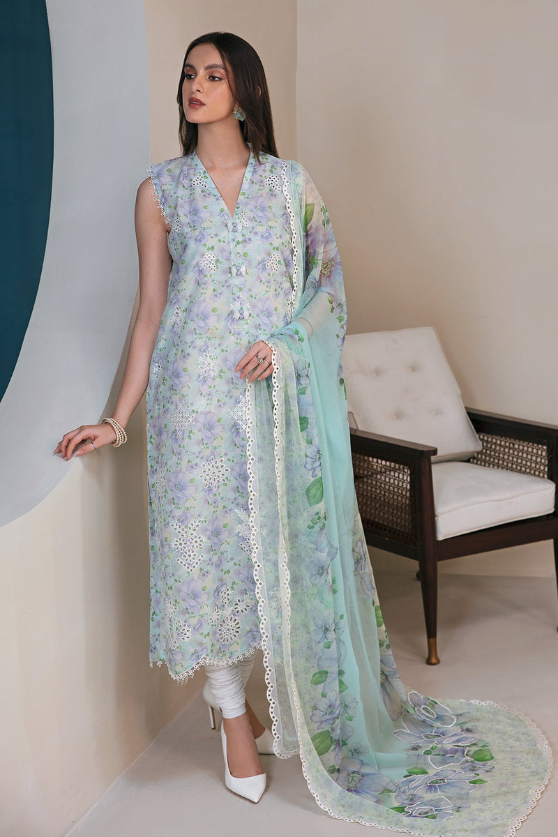 Baroque | Lawn Collection 24 | UF-357 - Official Baroque stockist in UK - Sakeena London
