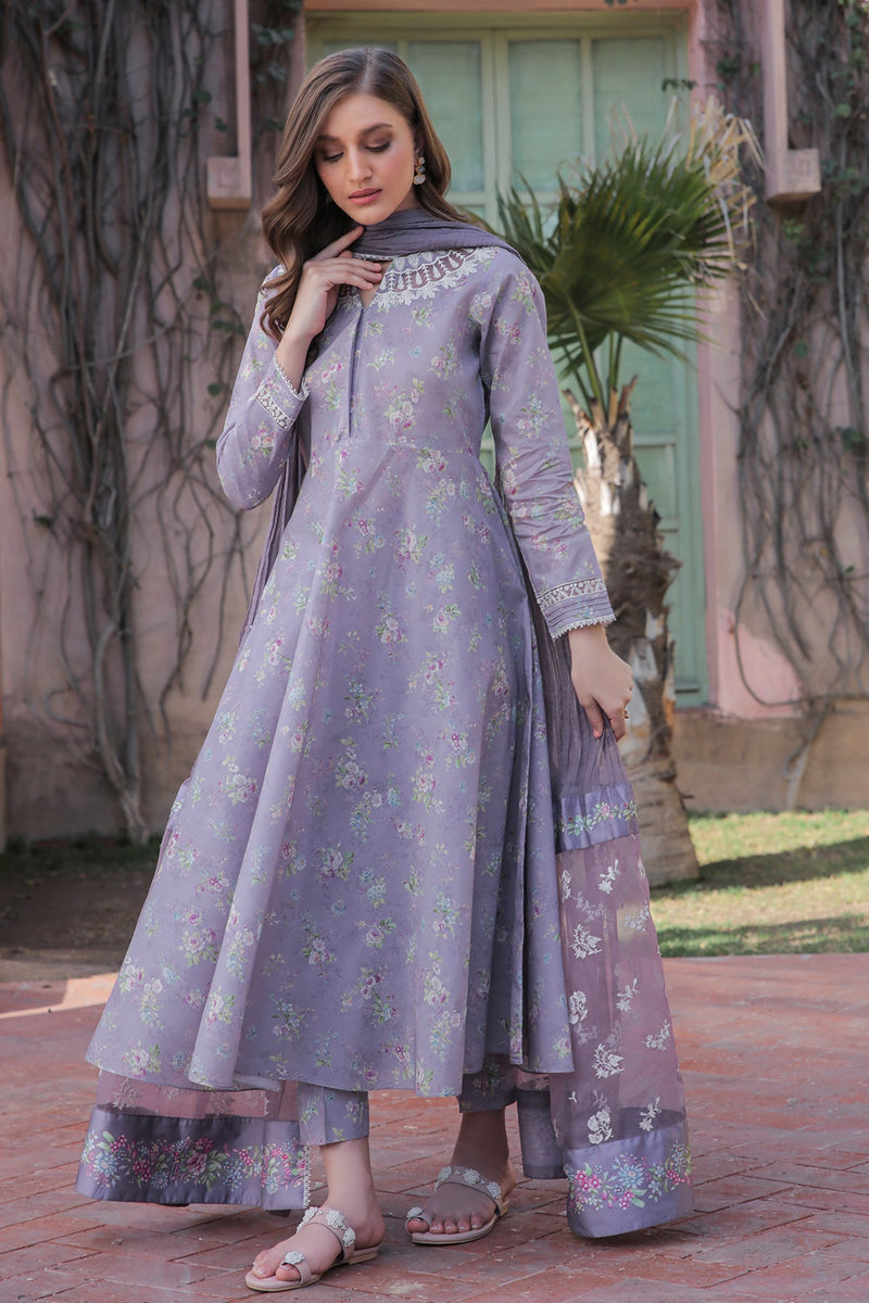 Baroque | Lawn Collection 24 | UF-324 - Official Baroque stockist in UK - Sakeena London