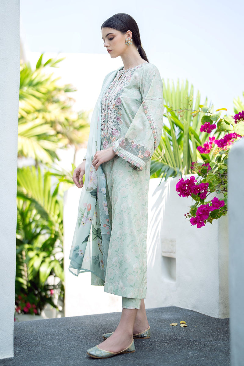 Baroque | Lawn Collection 24 | UF-550 - Official Baroque stockist in UK - Sakeena London