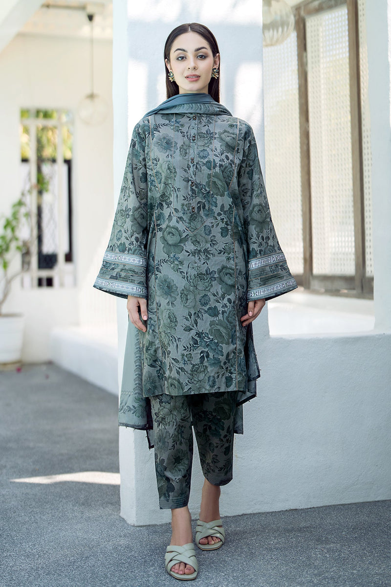 Baroque | Lawn Collection 24 | UF-551 - Official Baroque stockist in UK - Sakeena London