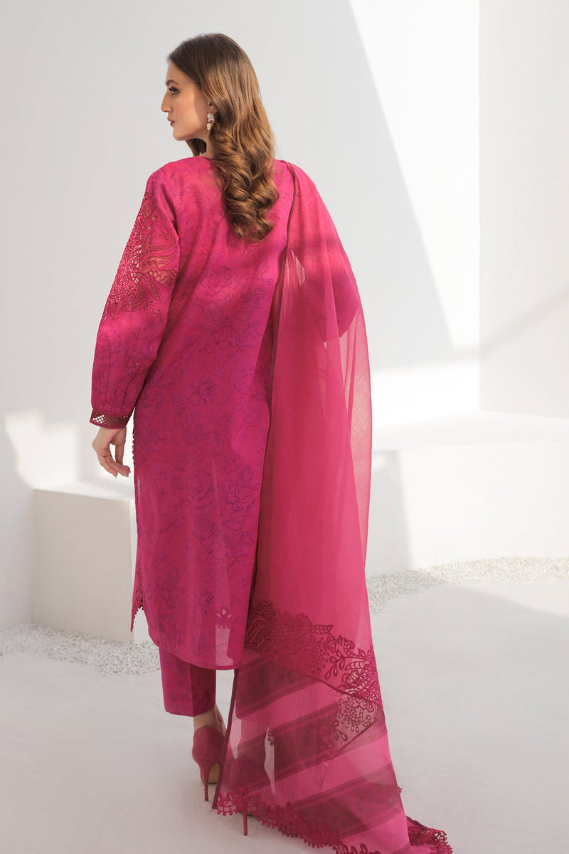Baroque | Lawn Collection 24 | UF-308 - Official Baroque stockist in UK - Sakeena London