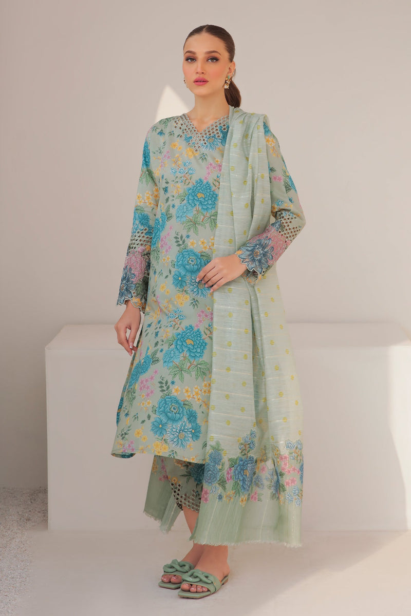 Baroque | Lawn Collection 24 | UF-310 - Official Baroque stockist in UK - Sakeena London