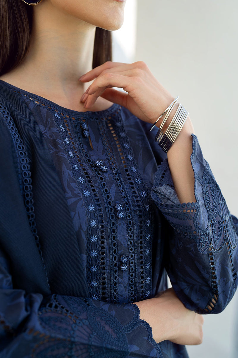 Baroque | Lawn Collection 24 | UF-544 - Official Baroque stockist in UK - Sakeena London