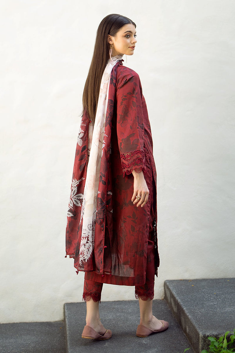 Baroque | Lawn Collection 24 | UF-545 - Official Baroque stockist in UK - Sakeena London