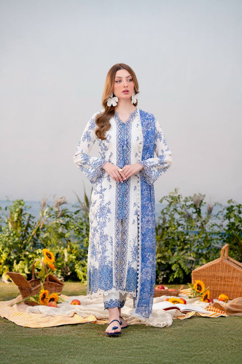 Aabyaan | Shezlin Chikankari Ramadan Edit 25 | ELYSIA (AR-01) - Official Aabyaan stockist in UK - Sakeena London
