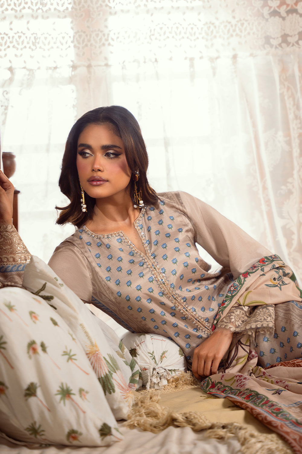 Saira Rizwan | Dahini Silk Pret | MERCINA - SRLP06-25 - Official Saira Rizwan stockist in UK - Sakeena London