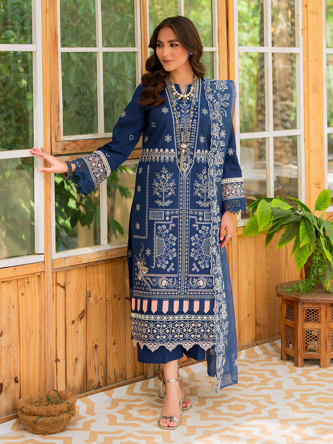 Mahnur | Bella Lawn 24 | BL - 02 - Official Mahnur stockist in UK - Sakeena London