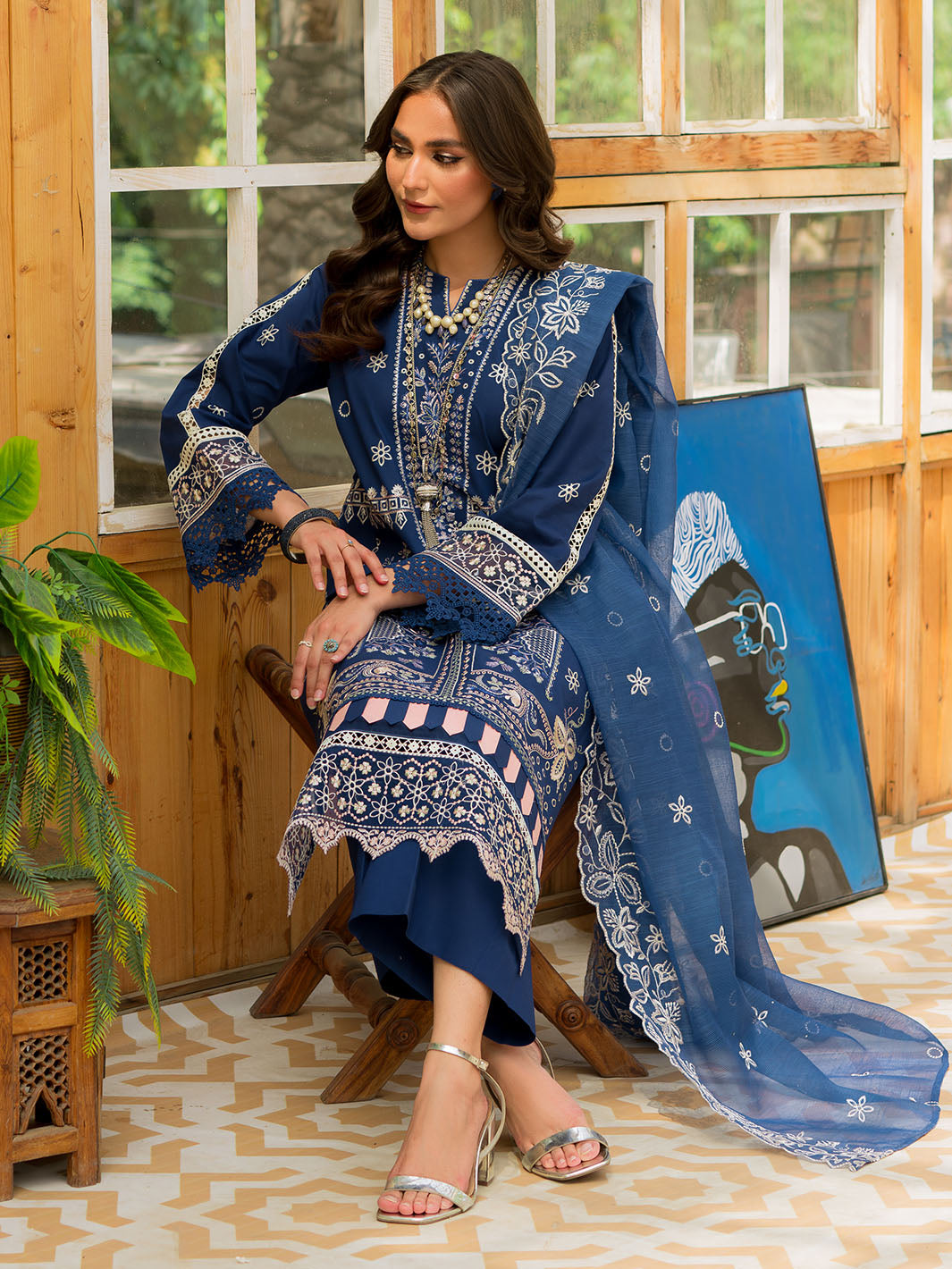 Mahnur | Bella Lawn 24 | BL - 02 - Official Mahnur stockist in UK - Sakeena London