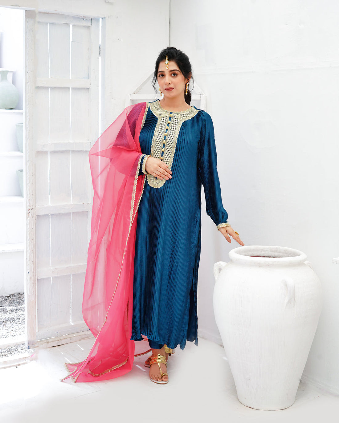 Zar | Formals Wear | Blue - Official Zar stockist in UK - Sakeena London