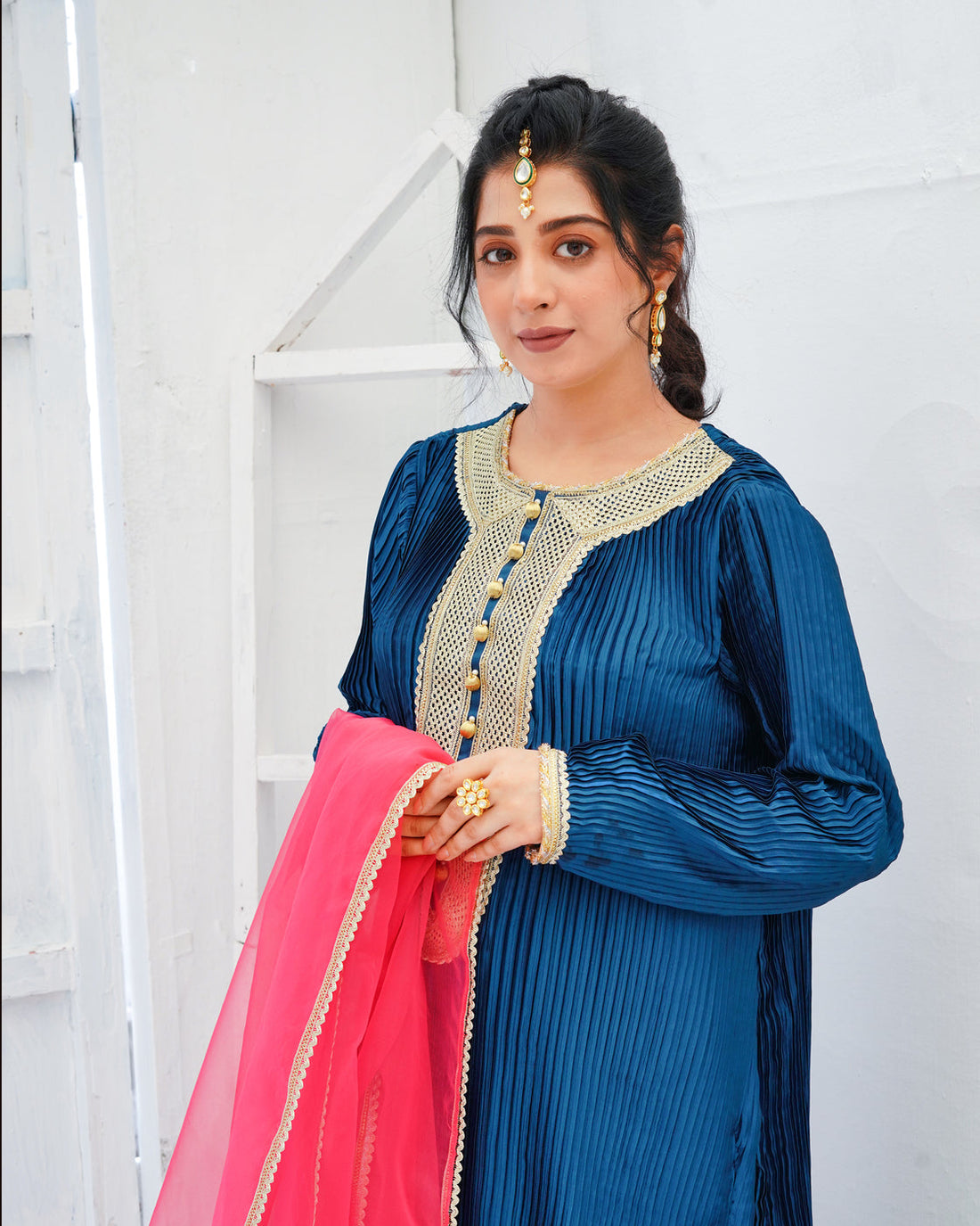 Zar | Formals Wear | Blue - Official Zar stockist in UK - Sakeena London