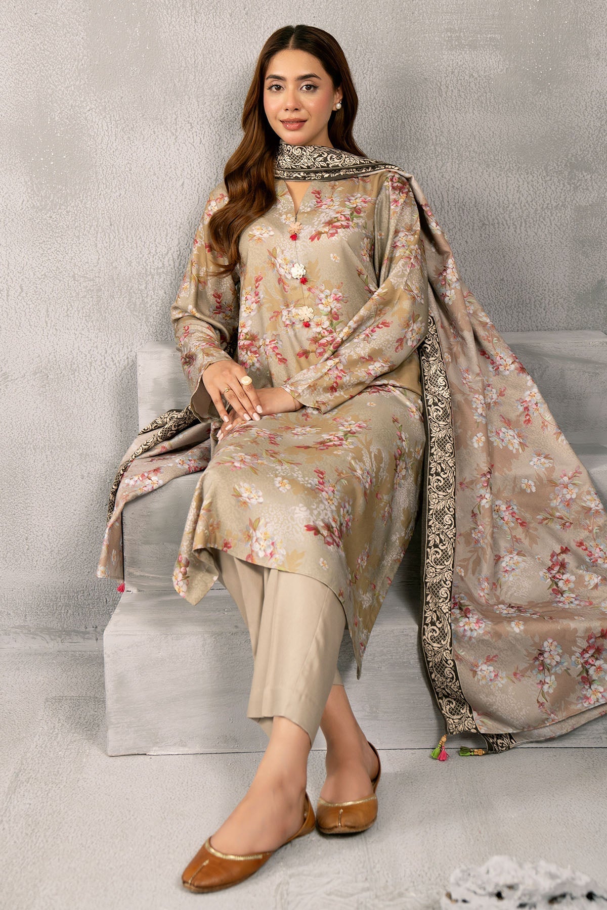 Kayseria | Winter Khaddar 24 | C5483-121-A - Official Kayseria stockist in UK - Sakeena London