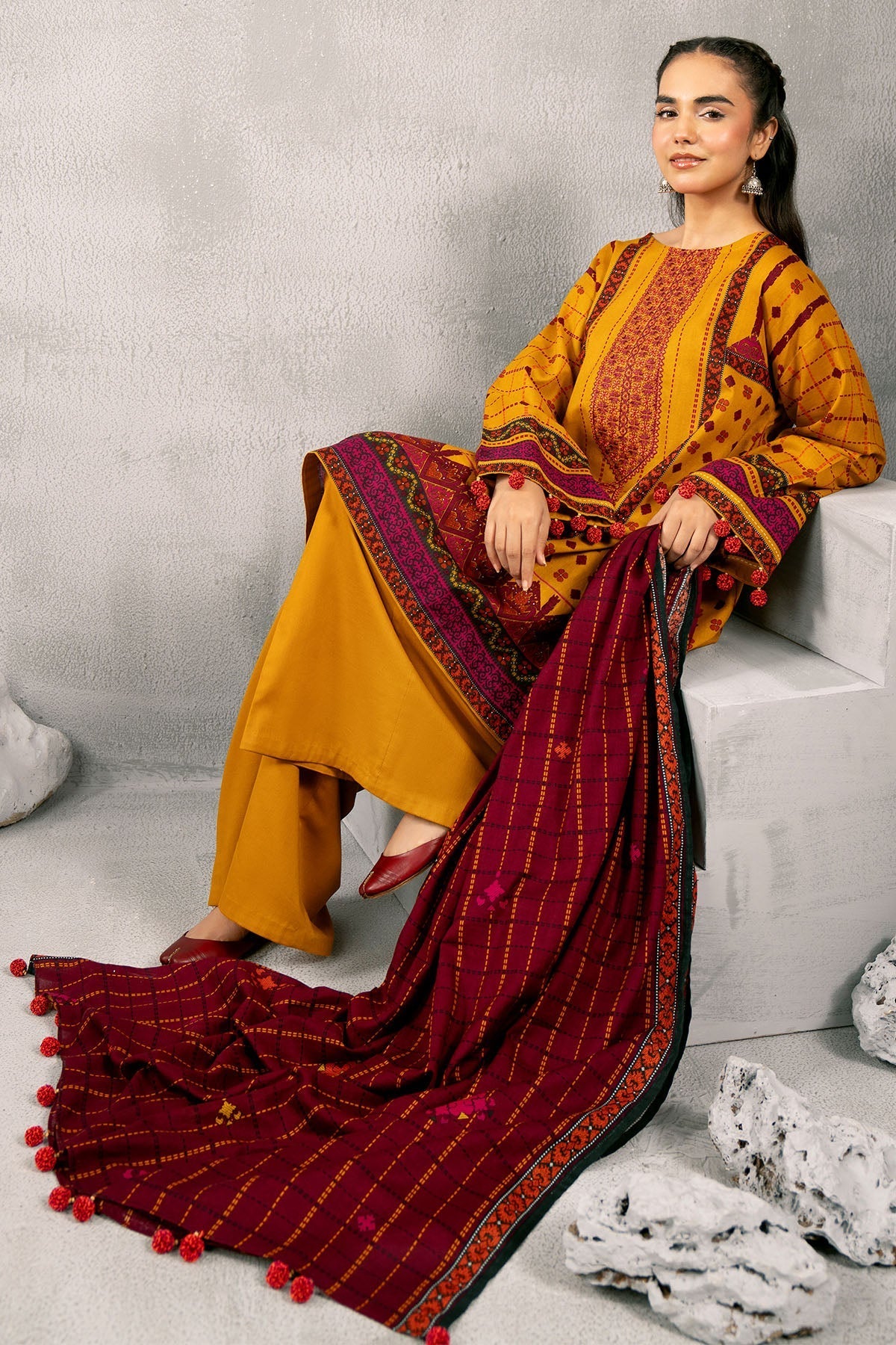 Kayseria | Winter Khaddar 24 | C6040-1 - Official Kayseria stockist in UK - Sakeena London