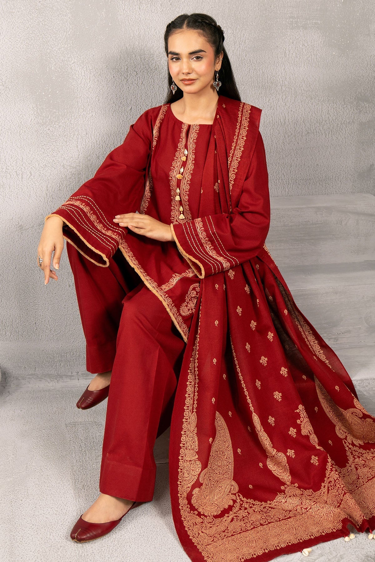 Kayseria | Winter Khaddar 24 | C6068-1 - Official Kayseria stockist in UK - Sakeena London