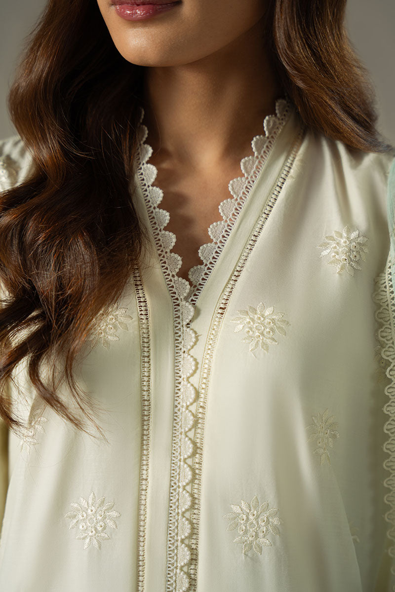 Cross Stitch | Chikankari Lawn 25 | FLORAL MELODY - Official Cross Stitch stockist in UK - Sakeena London