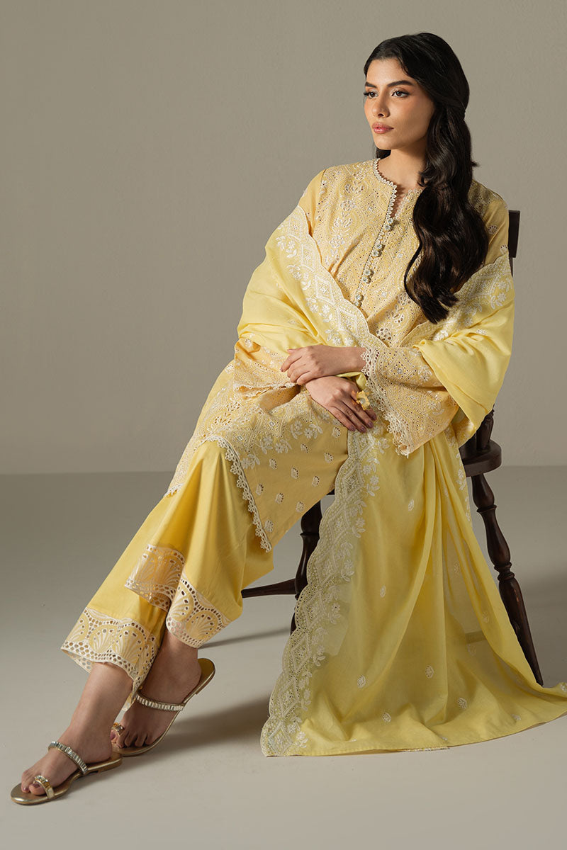 Cross Stitch | Chikankari Lawn 25 | ORCHID GEM - Official Cross Stitch stockist in UK - Sakeena London