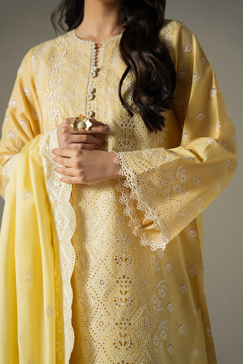 Cross Stitch | Chikankari Lawn 25 | ORCHID GEM - Official Cross Stitch stockist in UK - Sakeena London