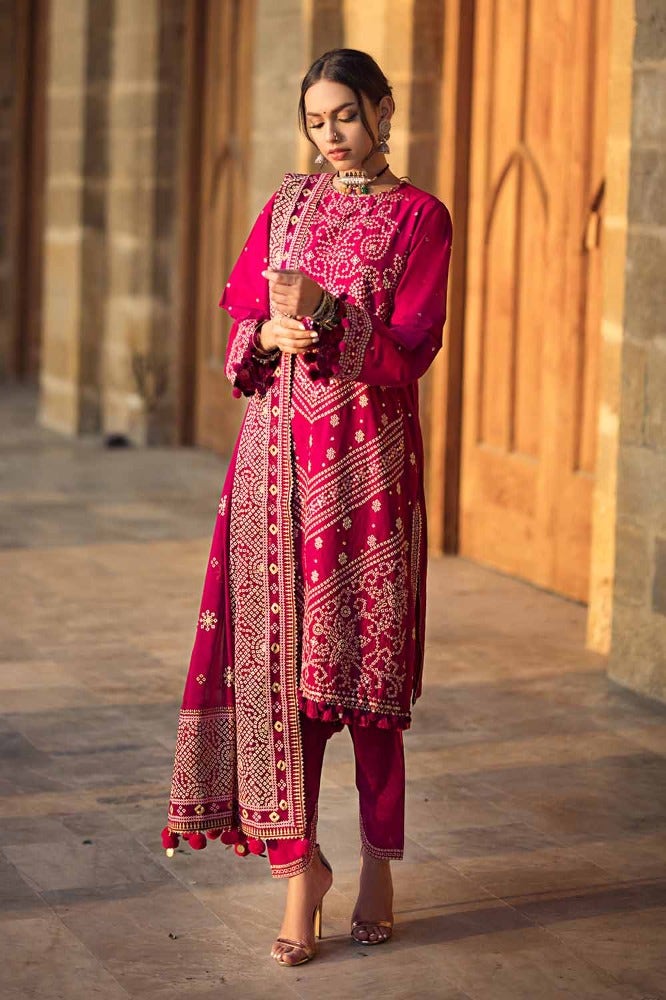 Gul Ahmed | Chunri Collection | BM-42005 - Official Gul Ahmed stockist in UK - Sakeena London