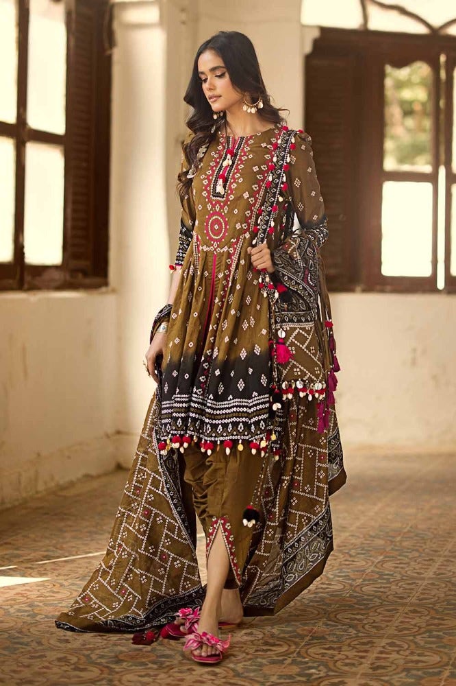 Gul Ahmed | Chunri Collection | CL-42034 - Official Gul Ahmed stockist in UK - Sakeena London