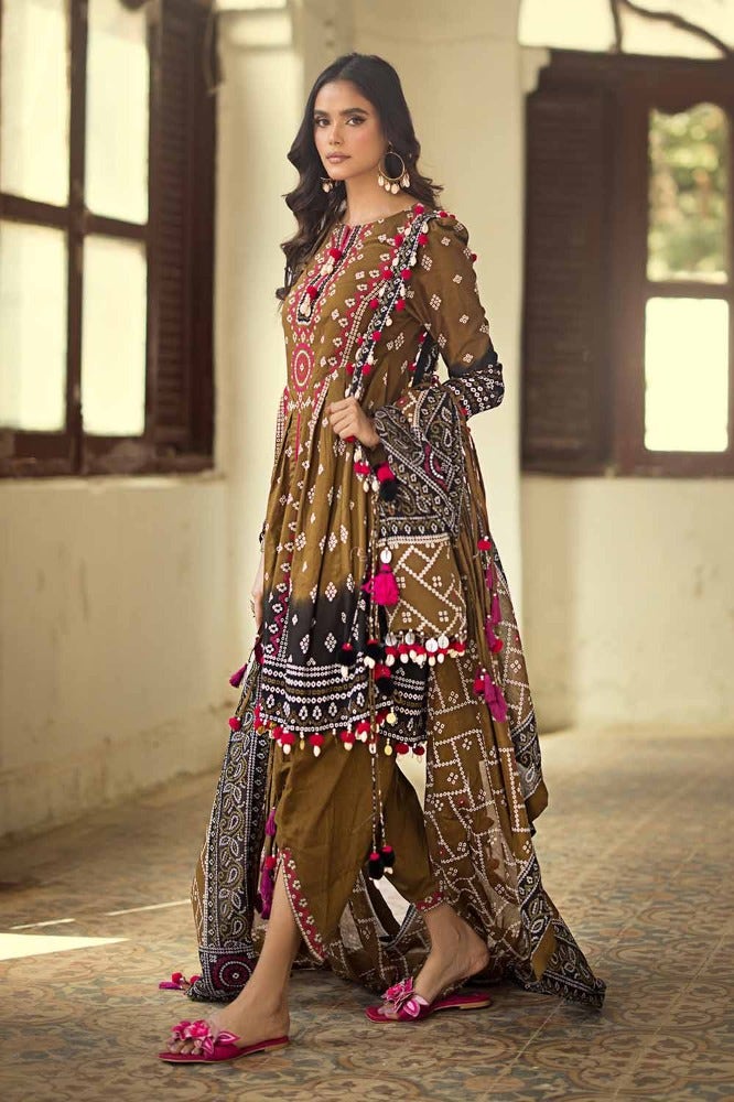 Gul Ahmed | Chunri Collection | CL-42034 - Official Gul Ahmed stockist in UK - Sakeena London