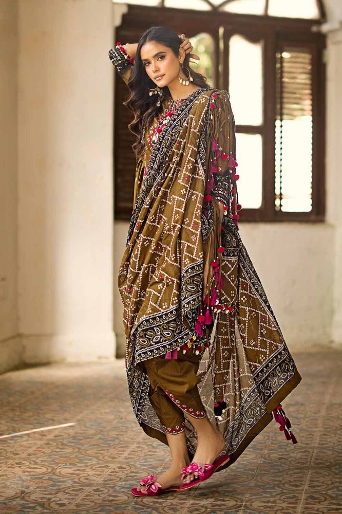 Gul Ahmed | Chunri Collection | CL-42034 - Official Gul Ahmed stockist in UK - Sakeena London