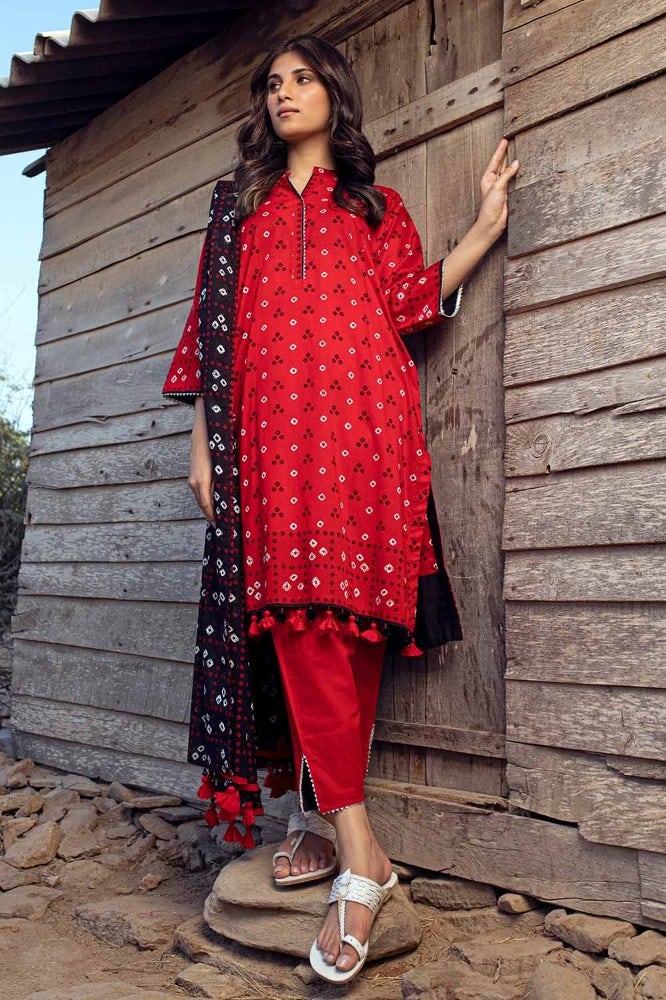 Gul Ahmed | Chunri Collection | CL-42016 - Official Gul Ahmed stockist in UK - Sakeena London