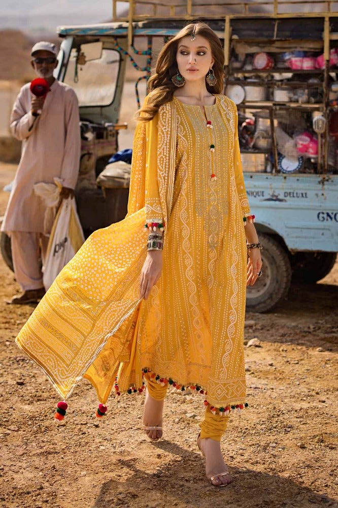 Gul Ahmed | Chunri Collection | BM-42007 - Official Gul Ahmed stockist in UK - Sakeena London