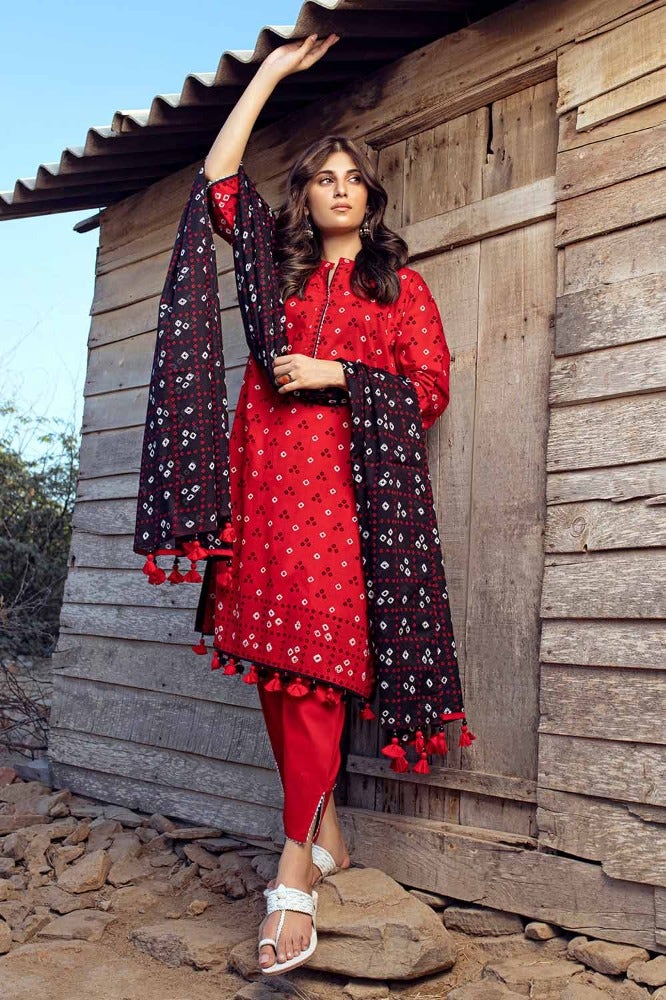 Gul Ahmed | Chunri Collection | CL-42016 - Official Gul Ahmed stockist in UK - Sakeena London