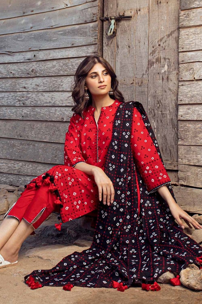 Gul Ahmed | Chunri Collection | CL-42016 - Official Gul Ahmed stockist in UK - Sakeena London