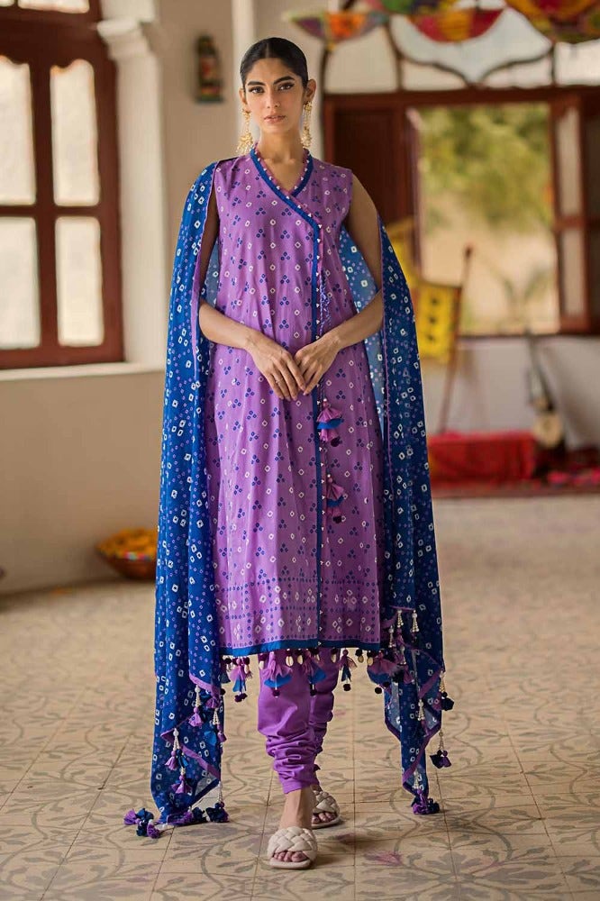Gul Ahmed | Chunri Collection | CL-42016 - Official Gul Ahmed stockist in UK - Sakeena London
