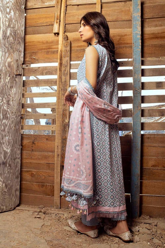 Gul Ahmed | Chunri Collection | CL-42008 A - Official Gul Ahmed stockist in UK - Sakeena London