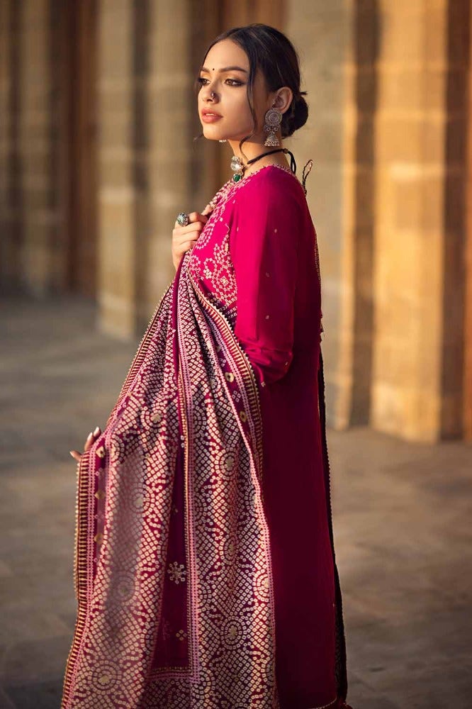 Gul Ahmed | Chunri Collection | BM-42005 - Official Gul Ahmed stockist in UK - Sakeena London