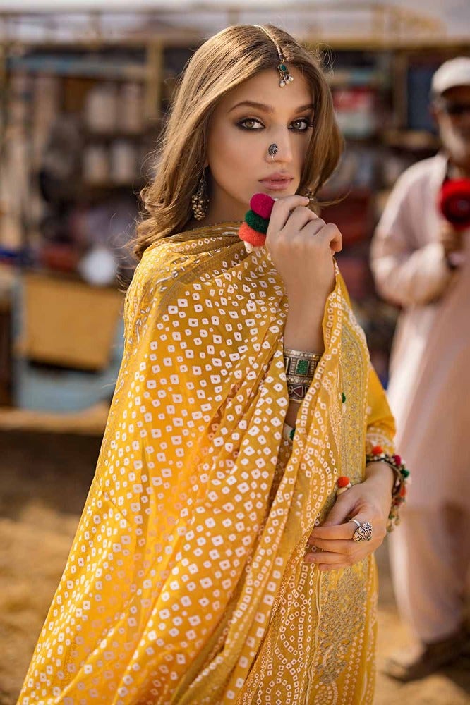 Gul Ahmed | Chunri Collection | BM-42007 - Official Gul Ahmed stockist in UK - Sakeena London