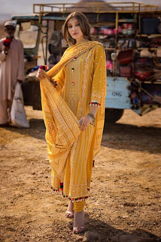 Gul Ahmed | Chunri Collection | BM-42007 - Official Gul Ahmed stockist in UK - Sakeena London
