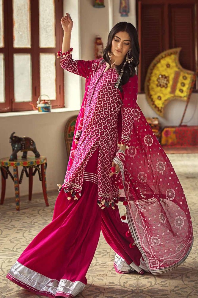 Gul Ahmed | Chunri Collection | CL-42008 B - Official Gul Ahmed stockist in UK - Sakeena London
