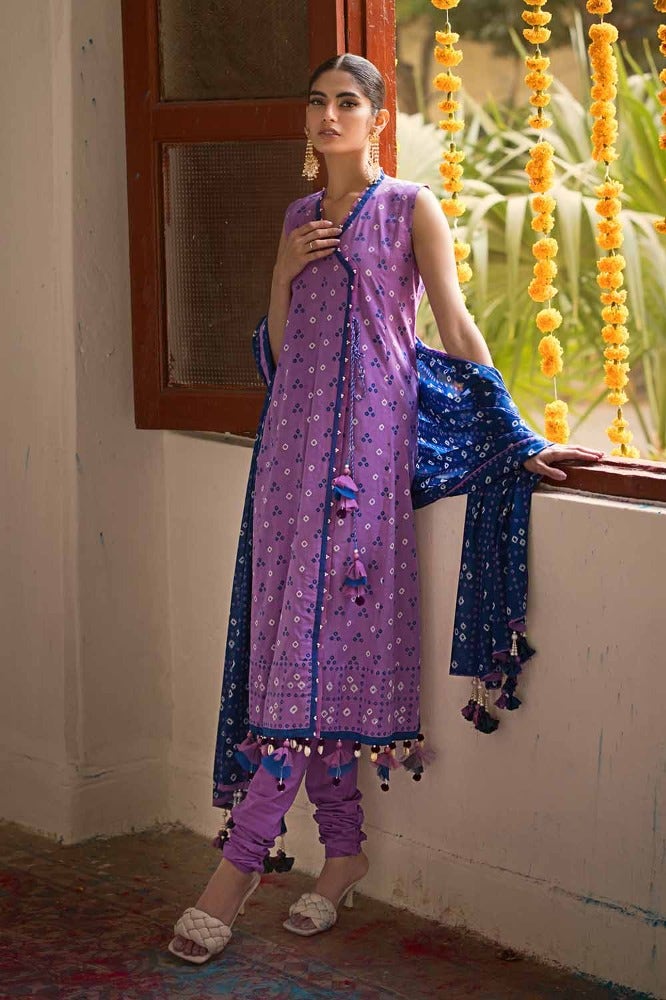 Gul Ahmed | Chunri Collection | CL-42016 - Official Gul Ahmed stockist in UK - Sakeena London