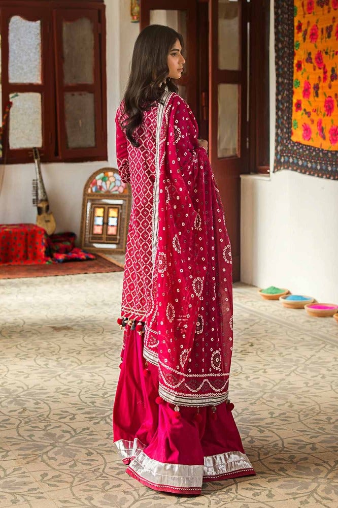 Gul Ahmed | Chunri Collection | CL-42008 B - Official Gul Ahmed stockist in UK - Sakeena London