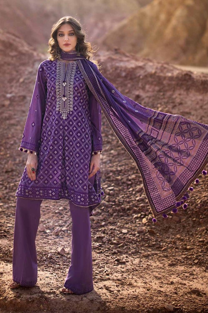Gul Ahmed | Chunri Collection | BM-42008 - Official Gul Ahmed stockist in UK - Sakeena London
