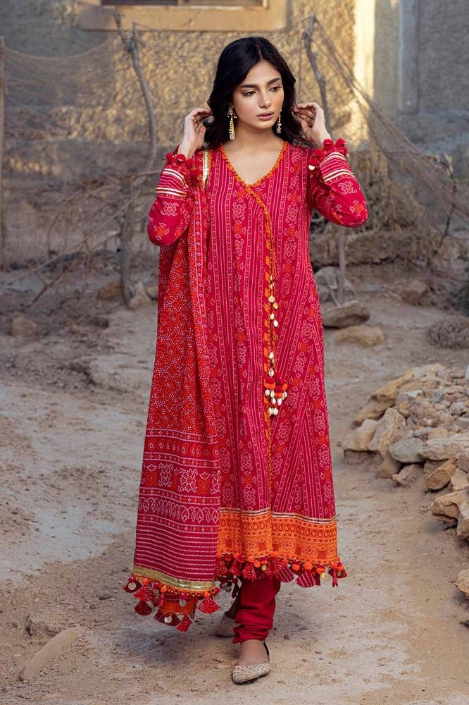 Gul Ahmed | Chunri Collection | CL-42009 - Official Gul Ahmed stockist in UK - Sakeena London
