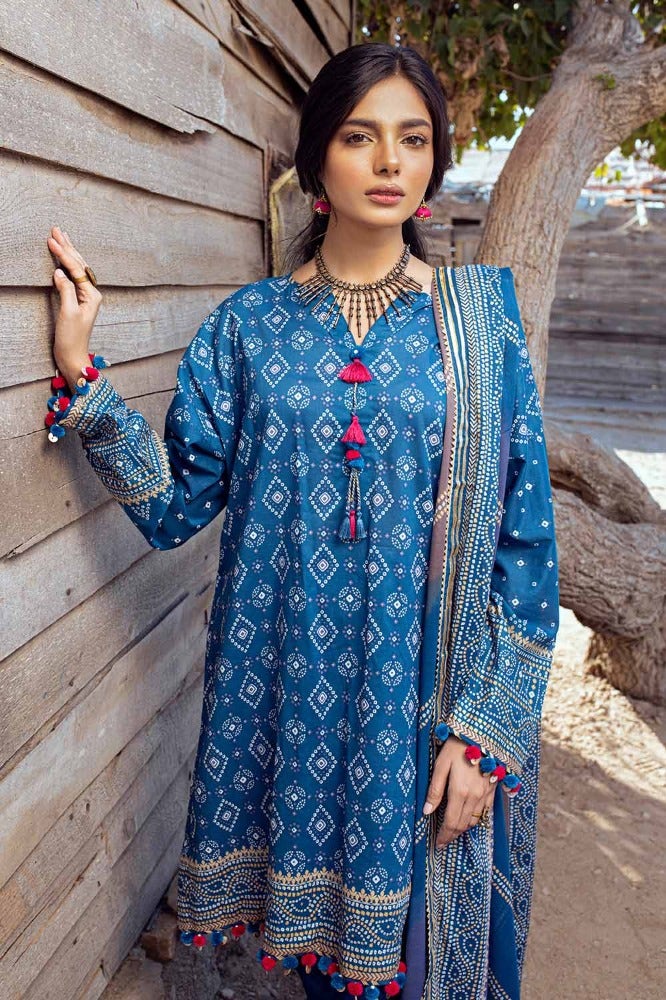 Gul Ahmed | Chunri Collection | CL-42003 A - Official Gul Ahmed stockist in UK - Sakeena London