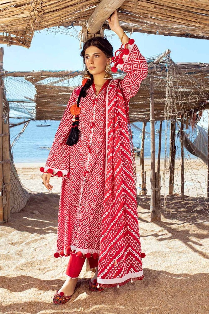 Gul Ahmed | Chunri Collection | CL-42010 A - Official Gul Ahmed stockist in UK - Sakeena London