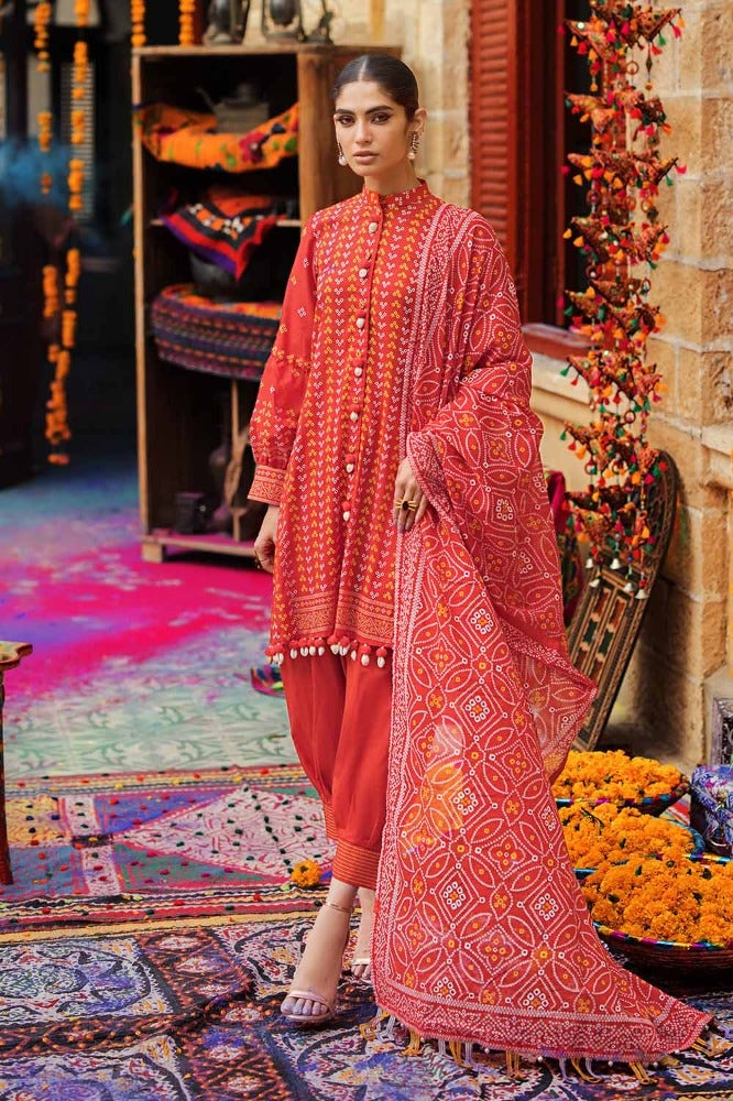 Gul Ahmed | Chunri Collection | CL-42017 - Official Gul Ahmed stockist in UK - Sakeena London