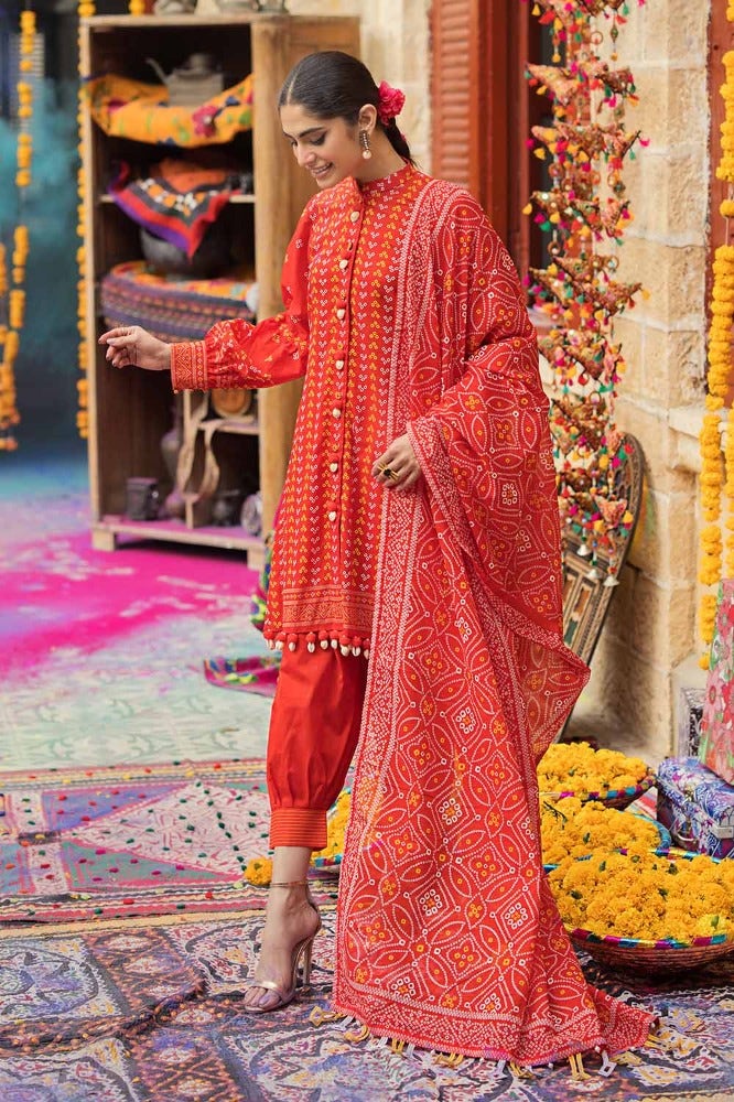 Gul Ahmed | Chunri Collection | CL-42017 - Official Gul Ahmed stockist in UK - Sakeena London