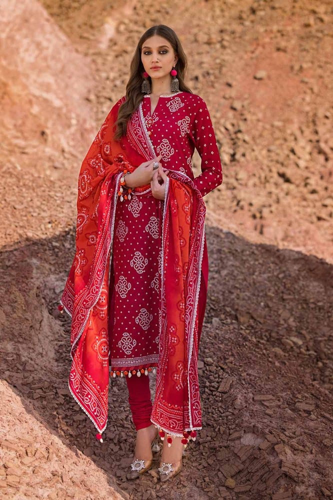 Gul Ahmed | Chunri Collection | CL-42006 - Official Gul Ahmed stockist in UK - Sakeena London