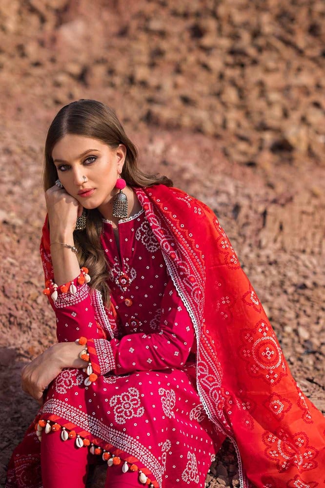 Gul Ahmed | Chunri Collection | CL-42006 - Official Gul Ahmed stockist in UK - Sakeena London