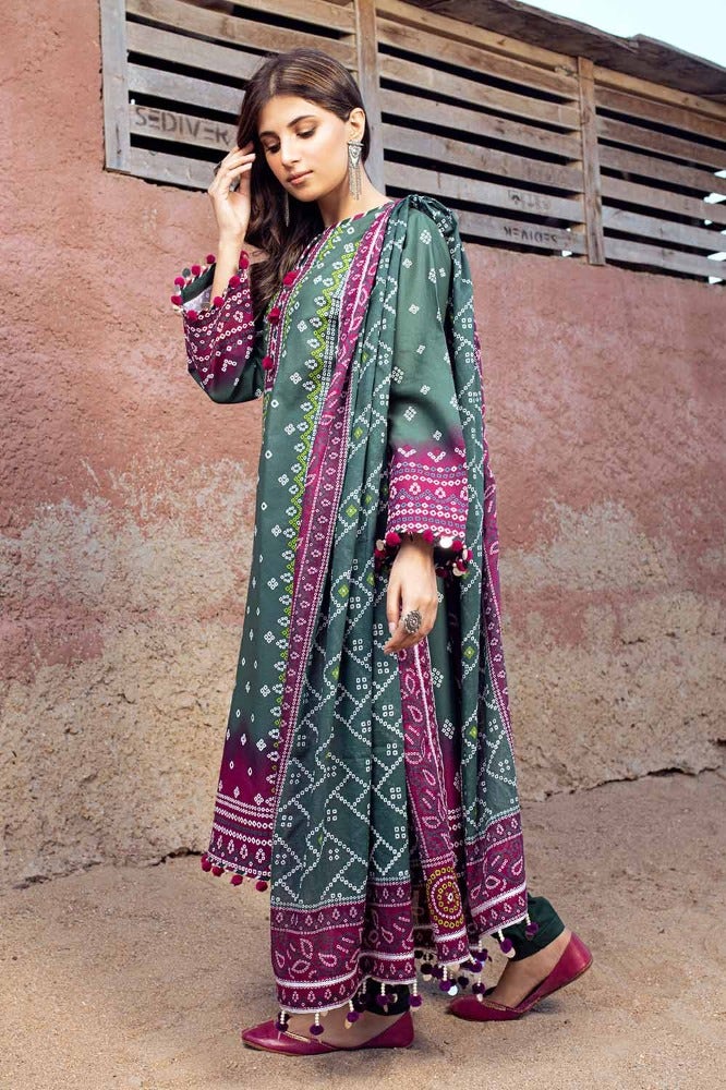 Gul Ahmed | Chunri Collection | CL-42034 - Official Gul Ahmed stockist in UK - Sakeena London